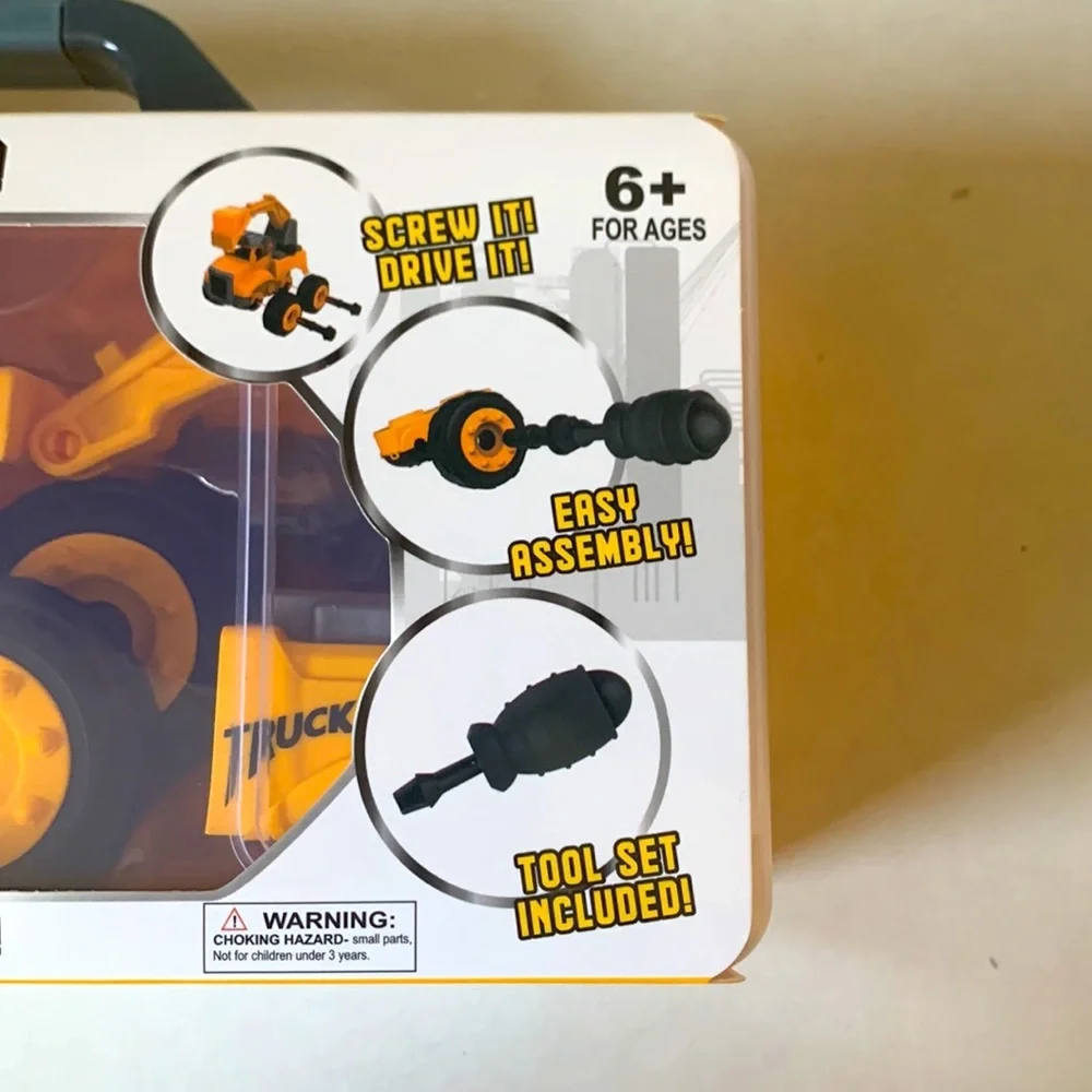 New in the Box DIY CONSTRUCTION TRUCK FOR Ages 6+ by MISCO TOYS - Picture 4 of 10